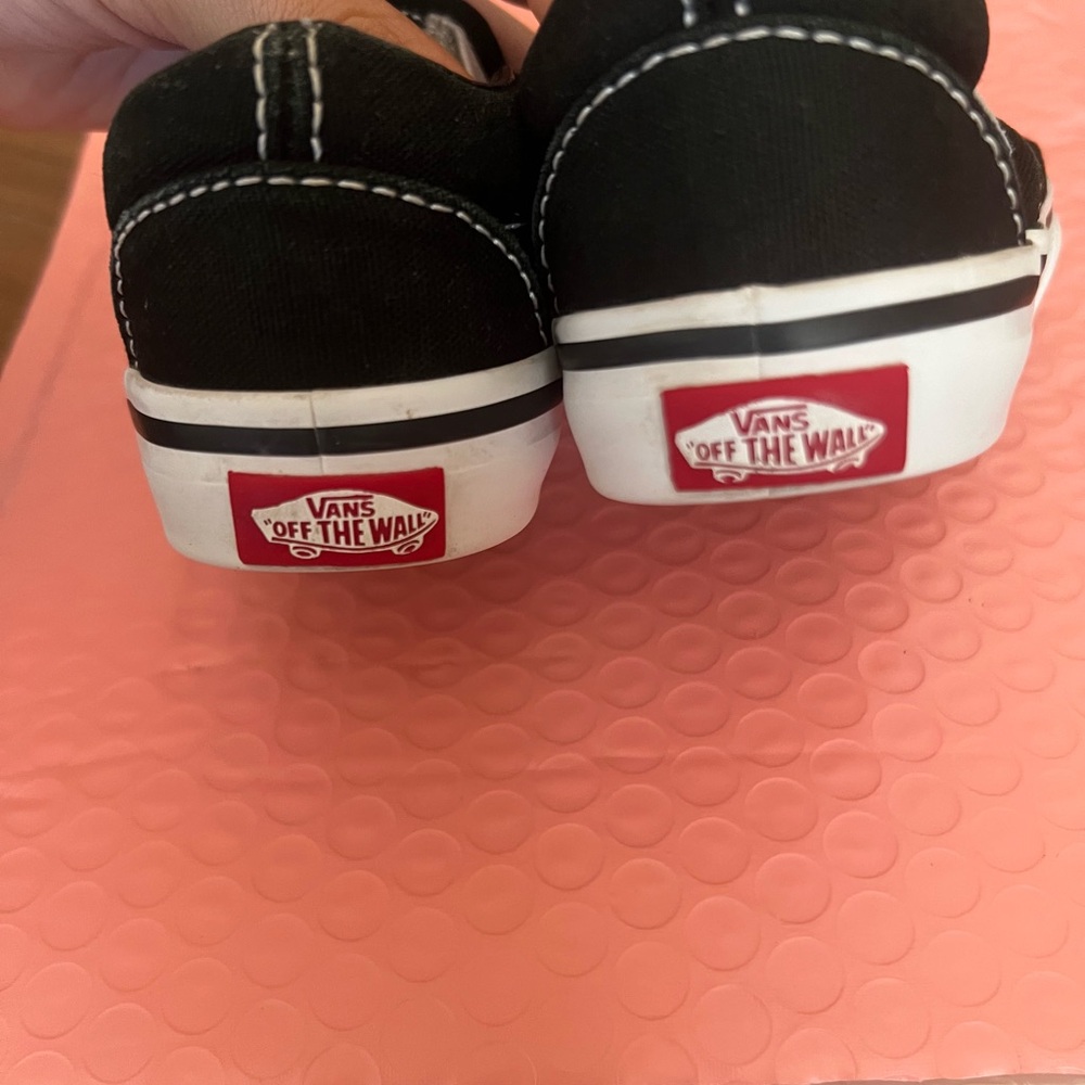 Black Toddler Slip On Hello Kitty Sanrio Vans - Picture 3 of 3